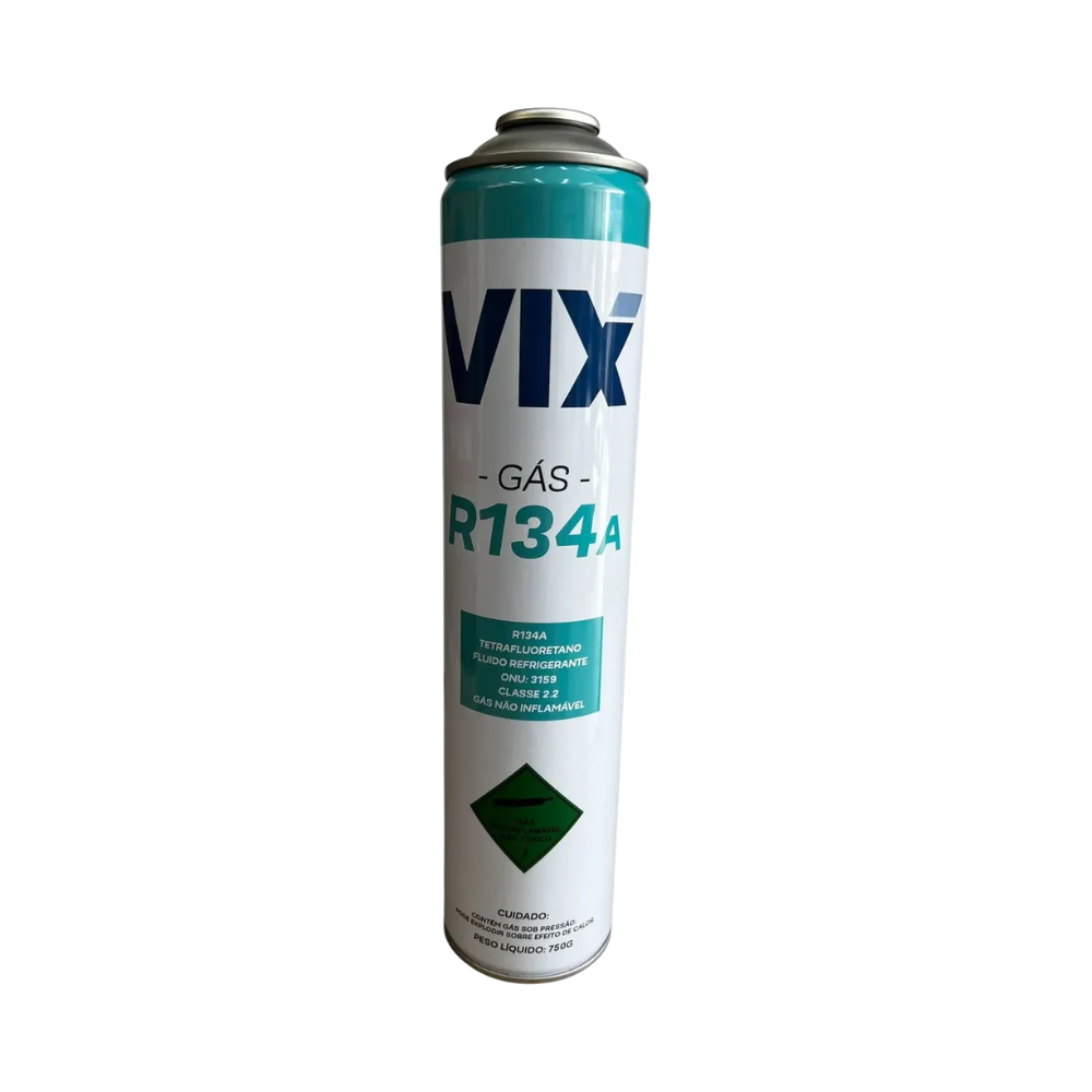 GÁS REFRIGERANTE VIX R134A REFIL 750G