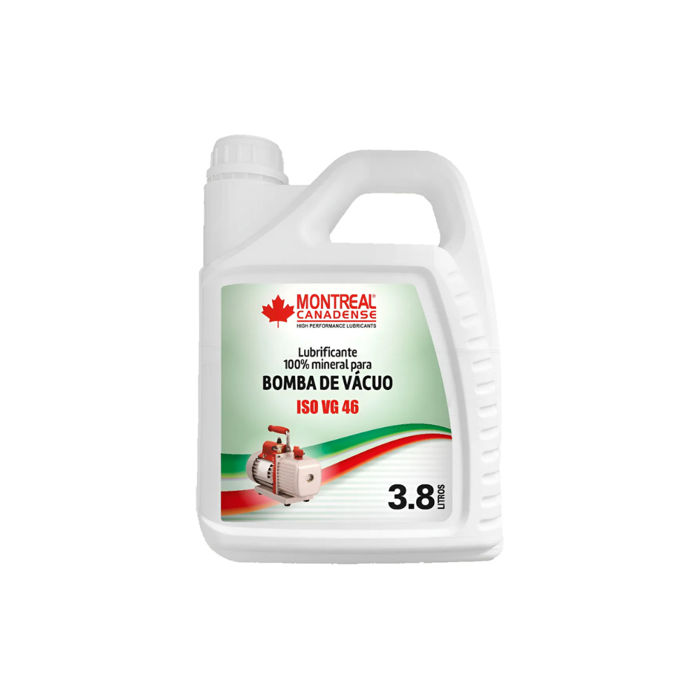 ÓLEO BOMBA DE VÁCUO MONTREAL MINERAL ISO VG 46 3.8 LITROS