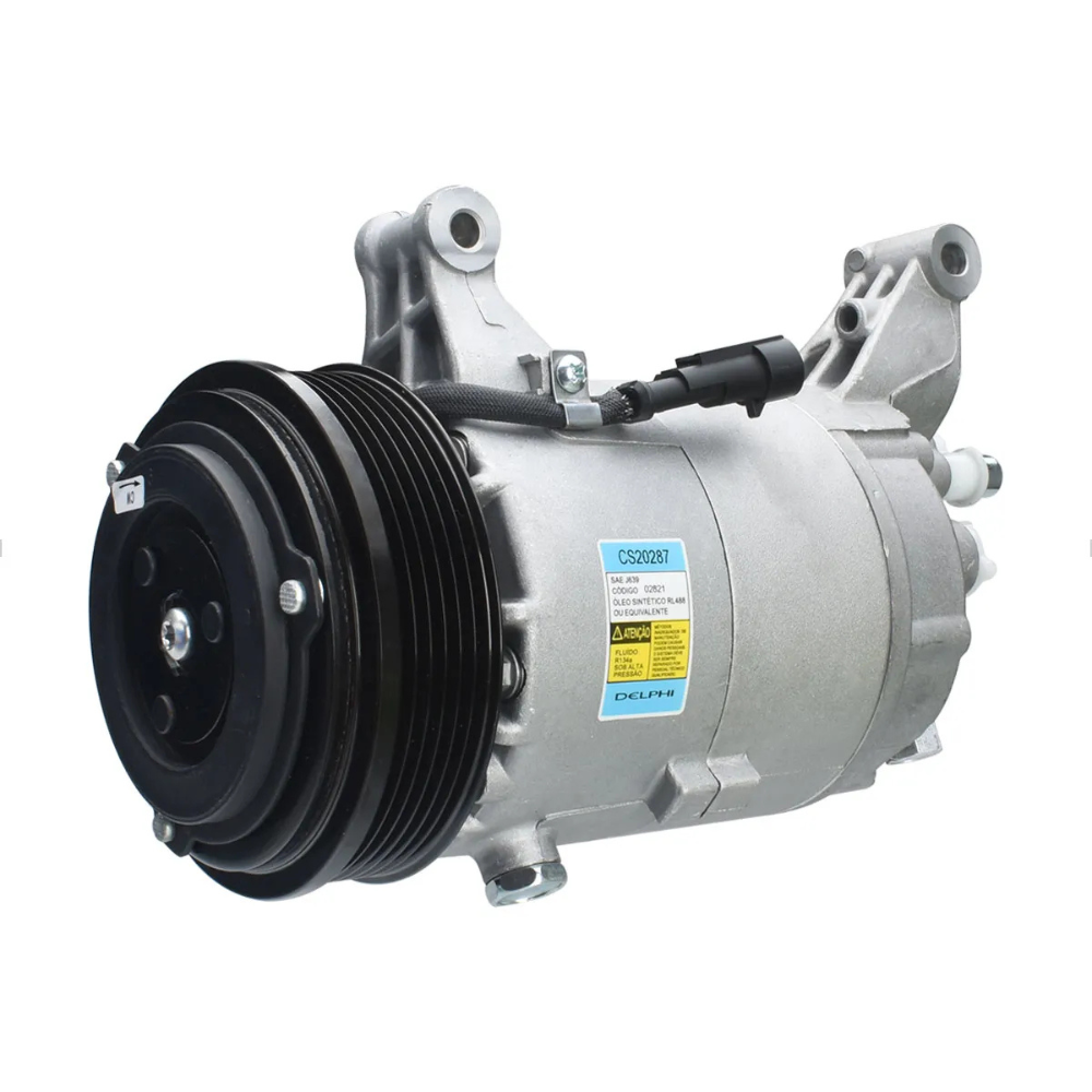 COMPRESSOR ORIGINAL E-TORQ FIAT PUNTO BRAVO DOBLO STRADA PALIO IDEA GRAND SIENA (2010 A 2022) DELPHI