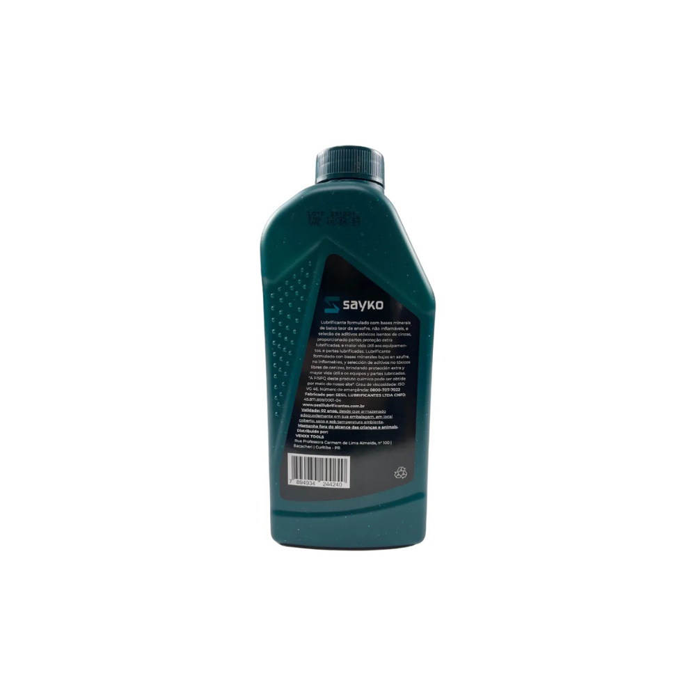 KIT 3 ÓLEOS BOMBA DE VÁCUO SAYKO MINERAL ISO VG 46 1,5 LITROS