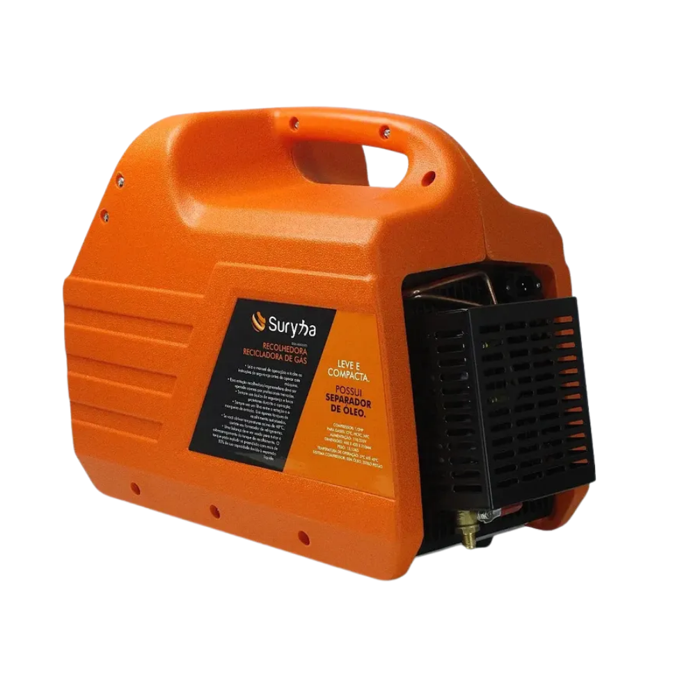 RECOLHEDORA GÁS SURYHA 1/2HP BIVOLT COM SEPARADOR DE ÓLEO