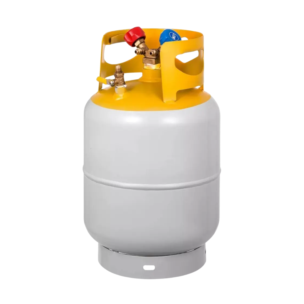 CILINDRO RECOLHEDORA TANQUE RECARREGÁVEL COM VÁLVULA DE SEGURANÇA (23KG)