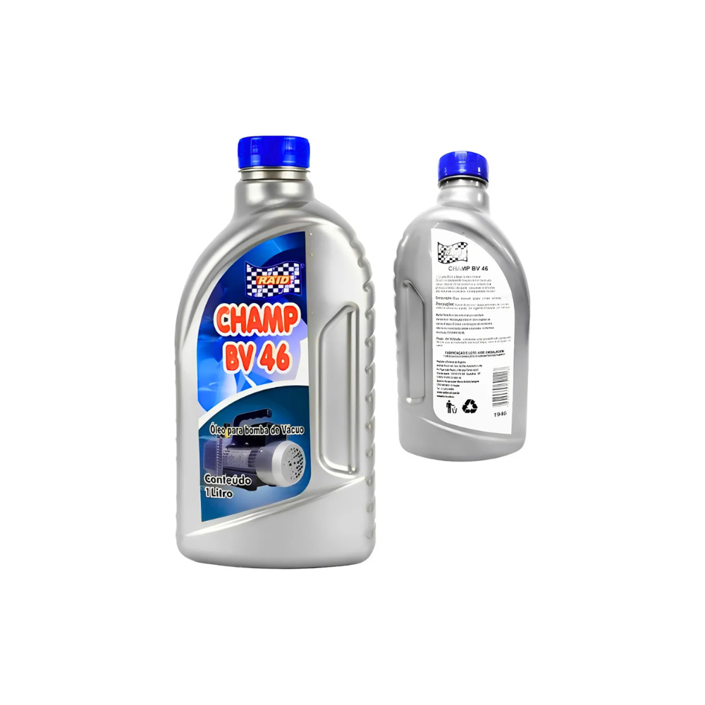 ÓLEO BOMBA DE VÁCUO RAID CHAMP MINERAL ISO VG 46 1 LITRO
