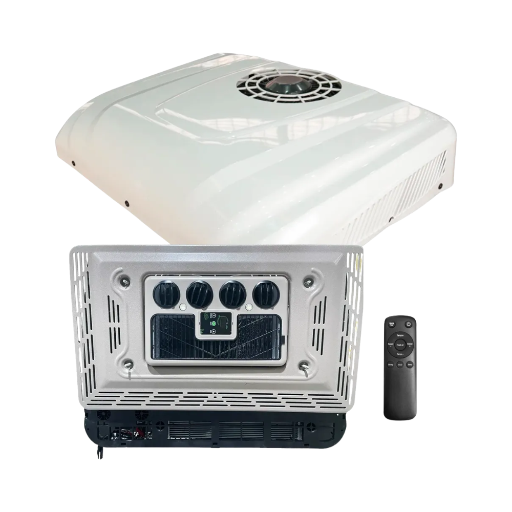 AR DE TETO ELÉTRICO 24V CAMINHÃO VAN MOTORHOME