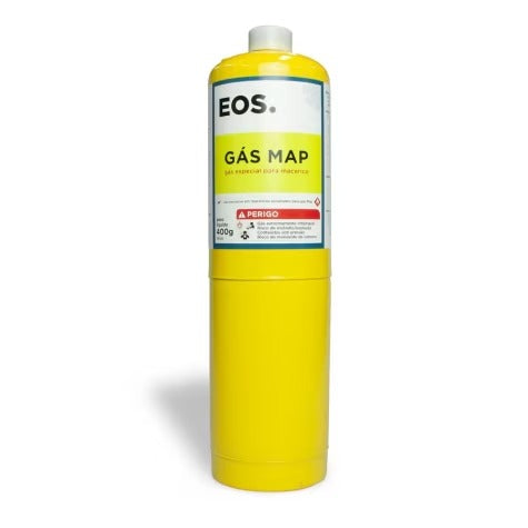 GÁS MAP REFIL 400G EOS PROFISSIONAL PARA MAÇARICOS