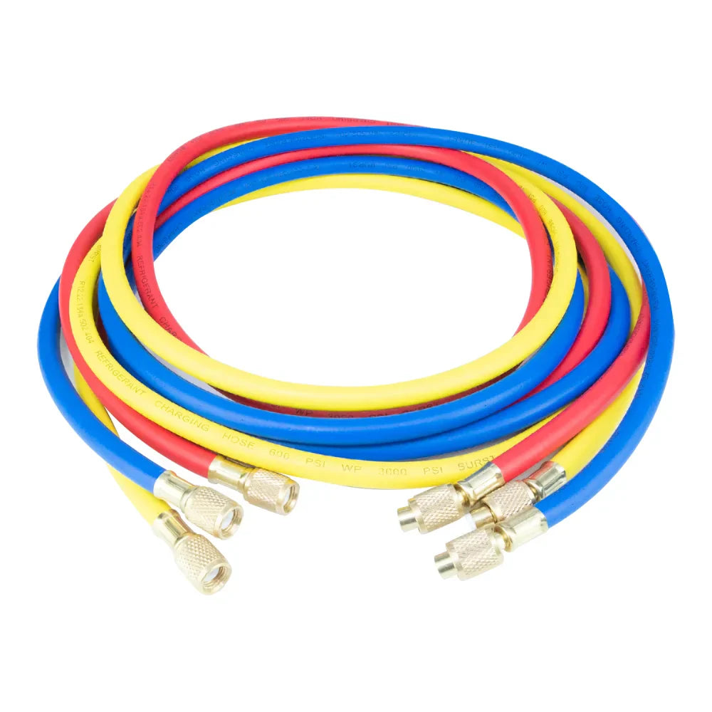 KIT 3 MANGUEIRAS MANIFOLD 2,5M AR AUTOMOTIVO (ALTA DURABILIDADE)