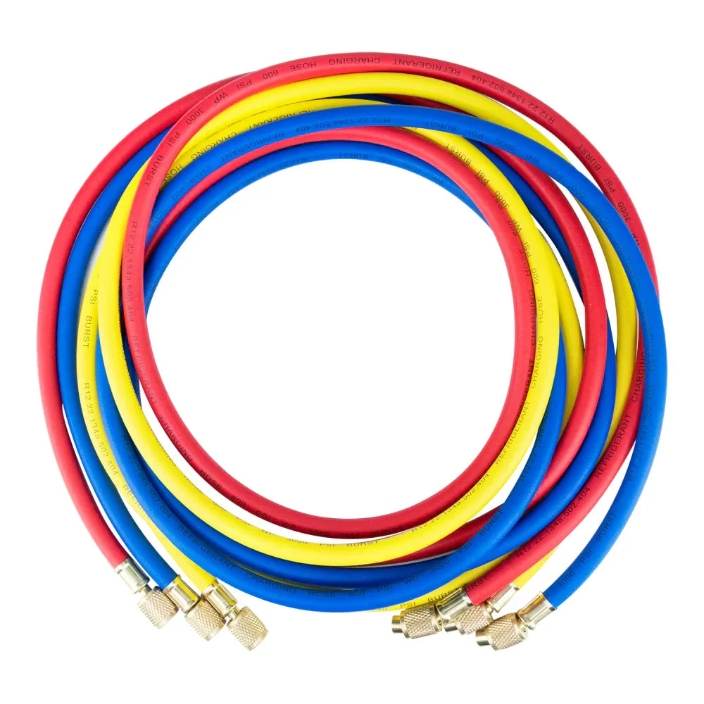 KIT 3 MANGUEIRAS MANIFOLD 2,5M AR AUTOMOTIVO (ALTA DURABILIDADE)