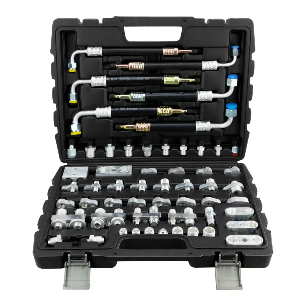 KIT COMPLETO TESTE VAZAMENTO E LIMPEZA AR AUTOMOTIVO