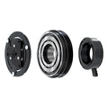 CONJUNTO EMBREAGEM COMPRESSOR CVC 3PK 12V VOLKSWAGEN FOX GOL SAVEIRO VOYAGE (2008 A 2022)