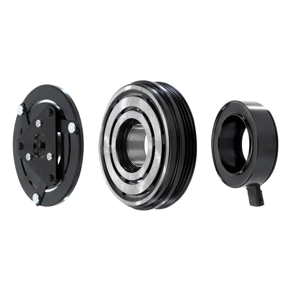 CONJUNTO EMBREAGEM COMPRESSOR CVC 3PK 12V VOLKSWAGEN FOX GOL SAVEIRO VOYAGE (2008 A 2022)