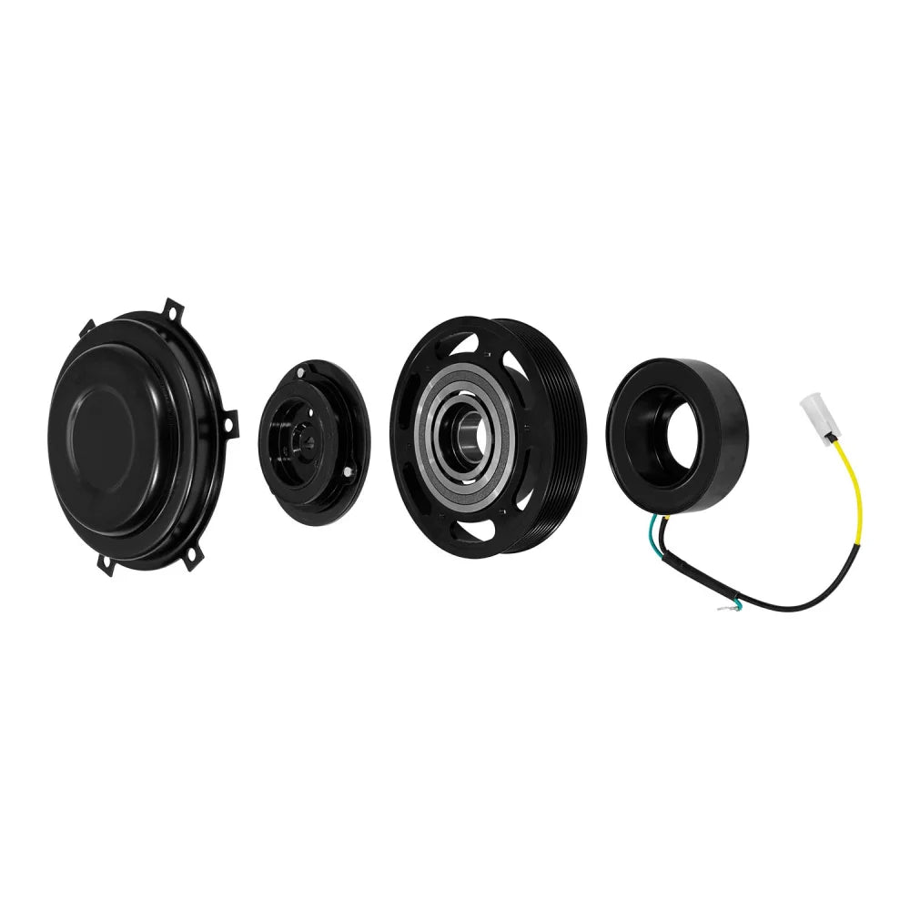 CONJUNTO EMBREAGEM COMPRESSOR 7H15 8PK 24V 180MM VOLVO FH NEW HOLLAND