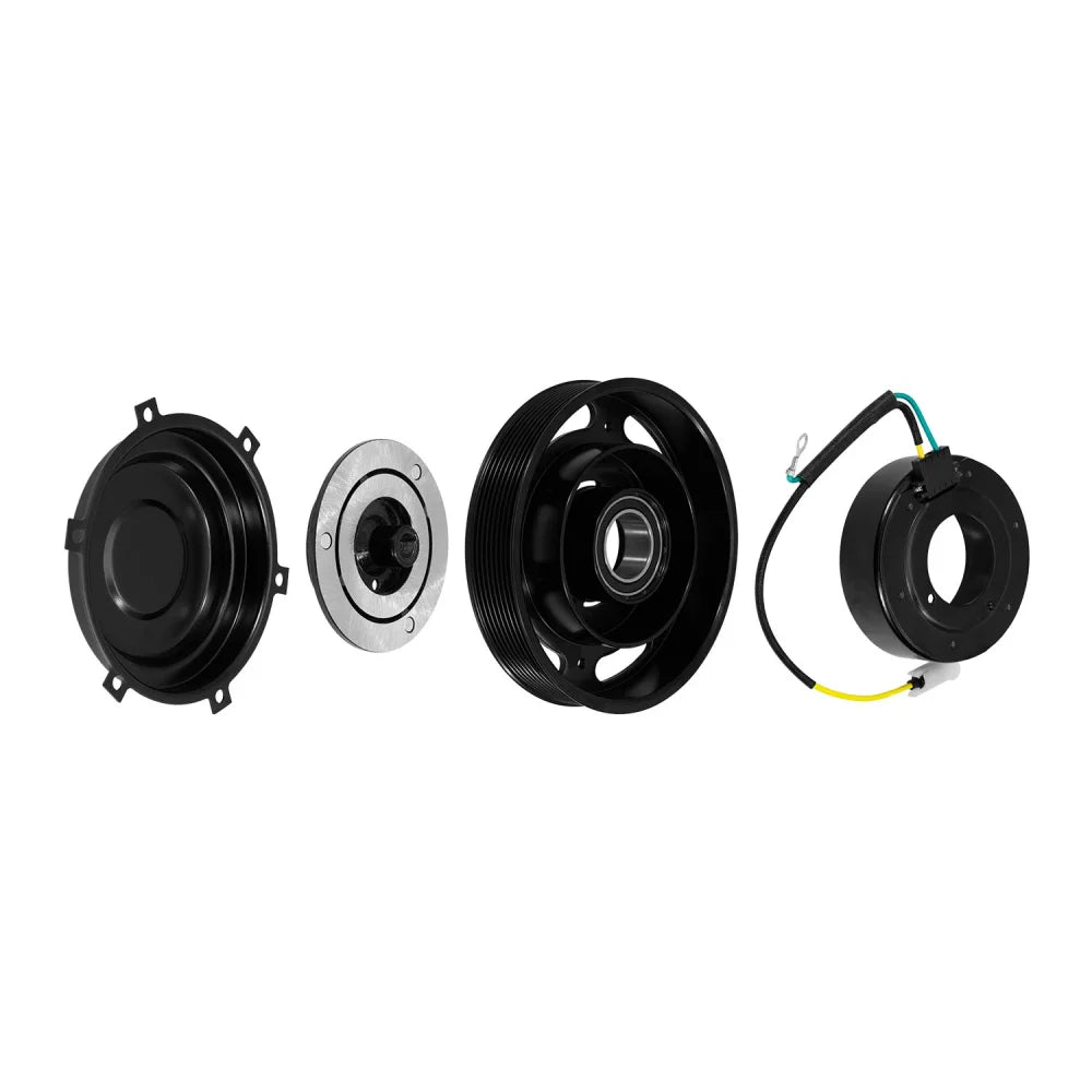 CONJUNTO EMBREAGEM COMPRESSOR 7H15 8PK 24V 180MM VOLVO FH NEW HOLLAND